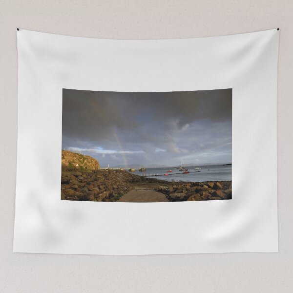 Item preview, Isle of Muck Harbour, Small Isles, Scotland designed and sold by AlbaPhotography.
