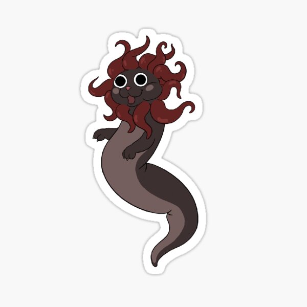 Cute Slug Demon Sticker