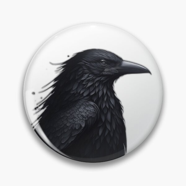 Item preview, Ink Drawing of a Raven designed and sold by CreaLabs.
