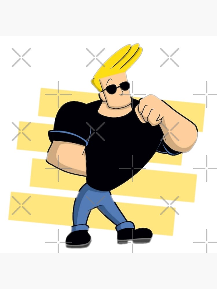 Johnny Bravo Essentials & Products Trending Art Board Print for