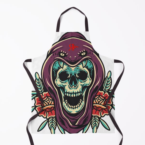 Item preview, ROGUE GRIM REAPER SNAKE TATTOO ART designed and sold by Rogueclothes.