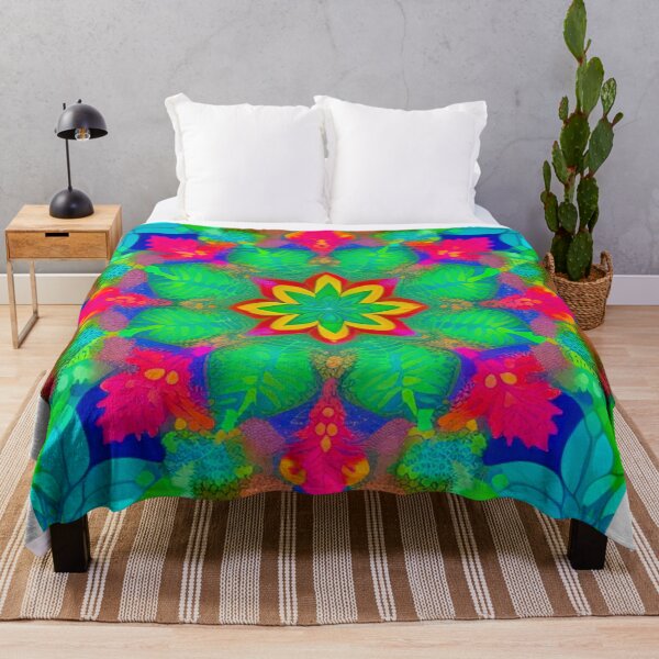Item preview, Tropical Leaves Mandala designed and sold by likbatonboot.
