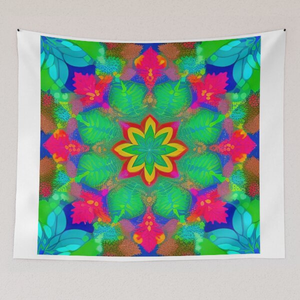 Item preview, Tropical Leaves Mandala designed and sold by likbatonboot.