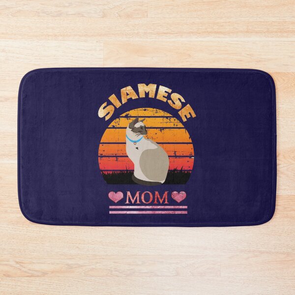 Item preview, Siamese cat mom retro vintage designed and sold by Fateh-Kro ⭐⭐⭐⭐⭐.