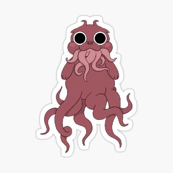 Cthulu Tentacle Demon Sticker