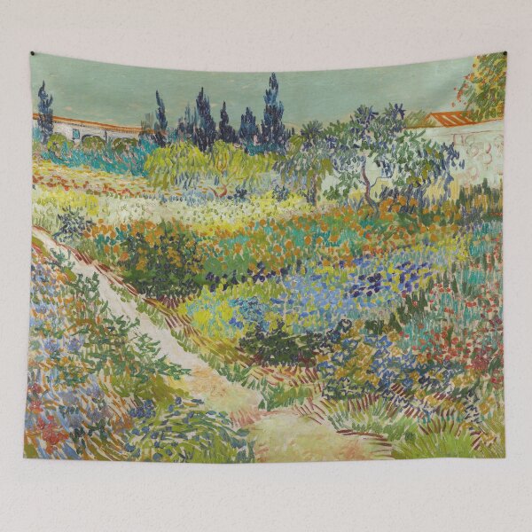 Item preview, The Garden at Arles, 1888 by Vincent Van Gogh designed and sold by Onodera.