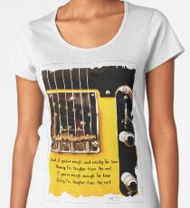 Springsteen Lyrics Tribute. Tougher Than The Rest Women's Premium T-Shirt