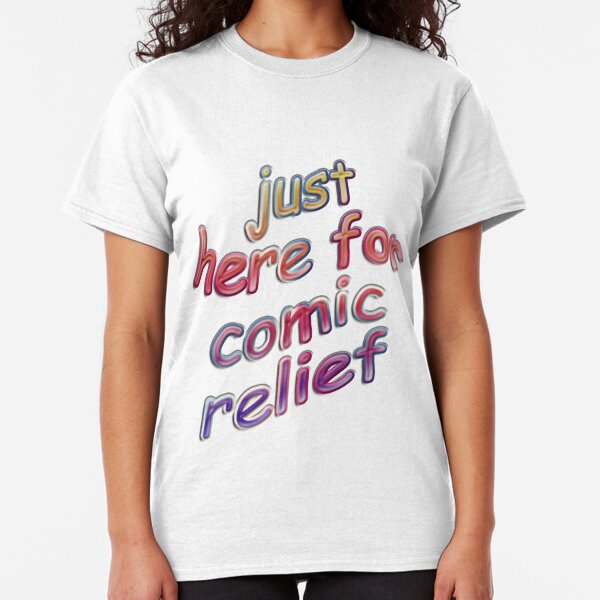 comic relief tshirt