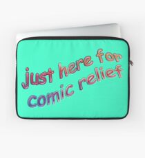 Comic Relief Laptop Sleeve