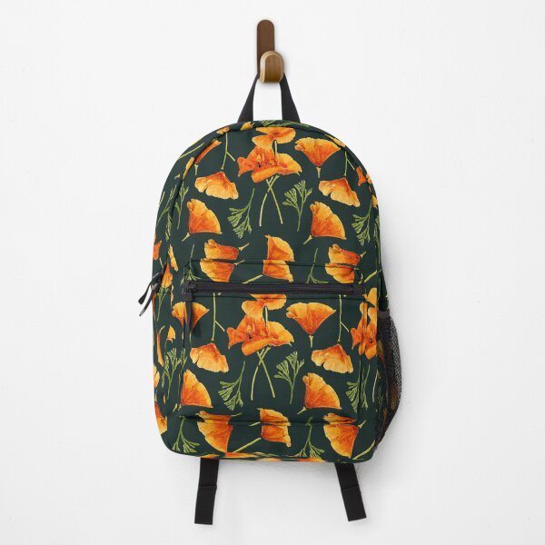 Item preview, Californian Poppies Watercolour Painting Pattern designed and sold by rachelmcintyreart.