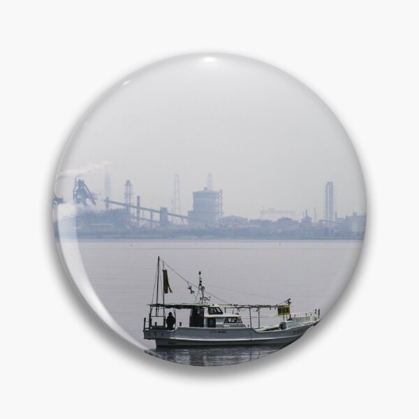 Item preview, Fishing Boat on Glassy Still Water at Sunrise  designed and sold by JonesyDave.