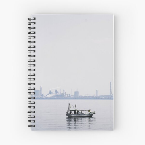 Item preview, Fishing Boat on Glassy Still Water at Sunrise  designed and sold by JonesyDave.