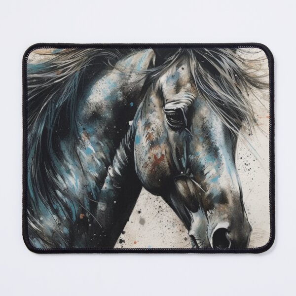 Item preview, Horse Face Watercolor Art Print designed and sold by JojoArtEvo.