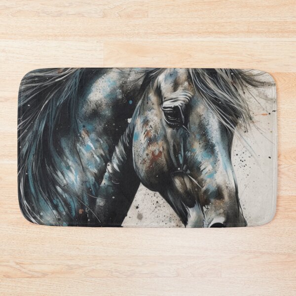 Item preview, Horse Face Watercolor Art Print designed and sold by JojoArtEvo.