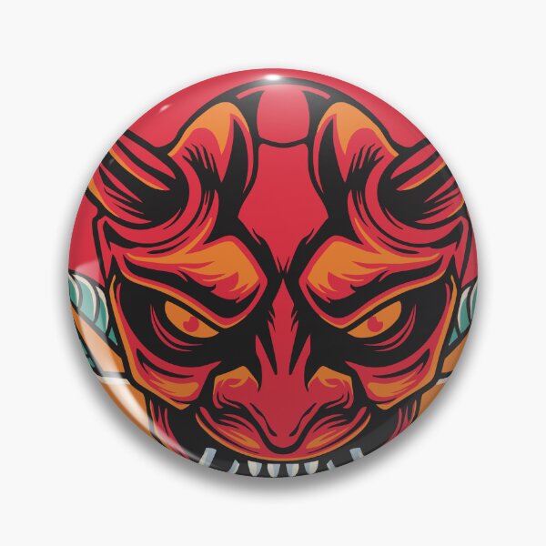 Item preview, ROGUE JAPANESE ONI DEVIL MASK TATTOO ART designed and sold by Rogueclothes.