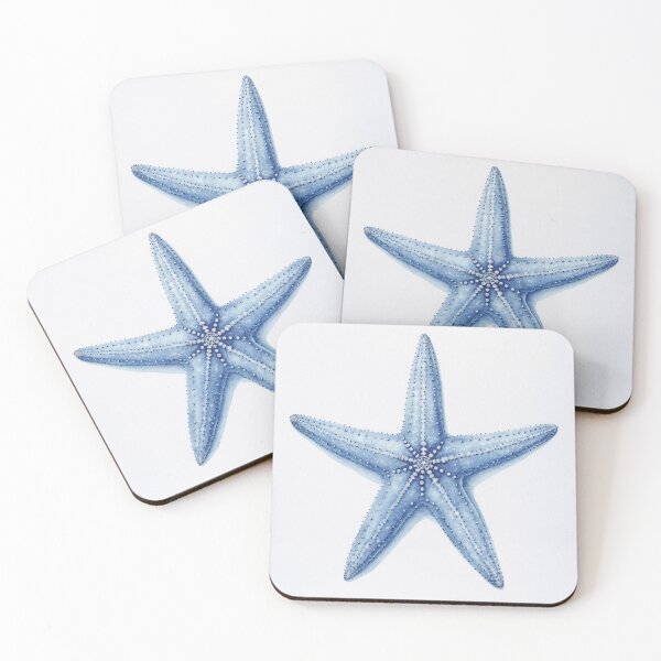 Item preview, blue starfish designed and sold by PaperDecor.