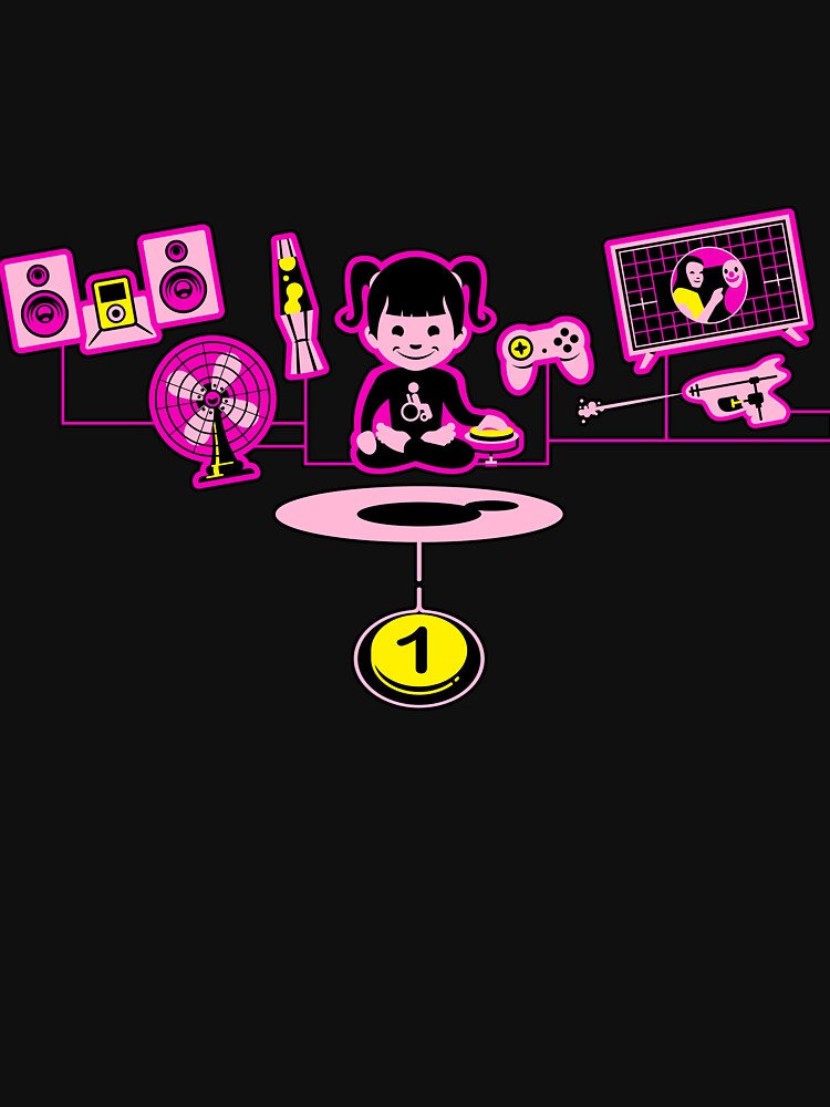 Thumbnail 7 of 7, Classic T-Shirt, Zen One Switch Girl designed and sold by OneSwitch.