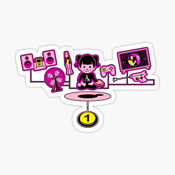 Zen One Switch Girl Sticker