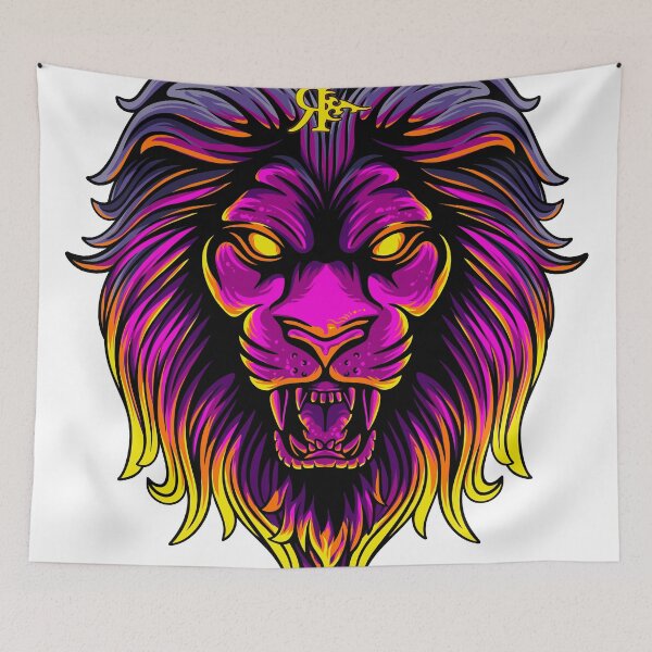 Item preview, ROGUE LIONS HEAD TATTOO ART designed and sold by Rogueclothes.