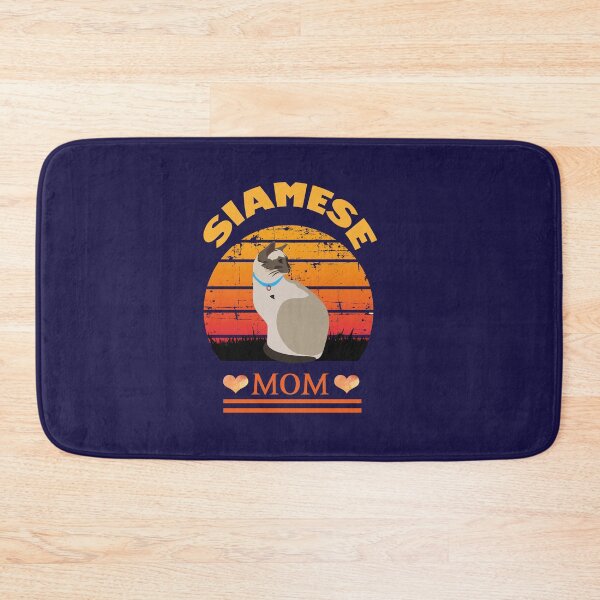 Item preview, Siamese cat mom retro vintage designed and sold by Fateh-Kro ⭐⭐⭐⭐⭐.