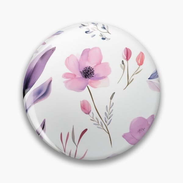 Artikelvorschau, Botanical Splendor: Exquisite Watercolor Floral Paintings entworfen und verkauft von ReiraNogami.