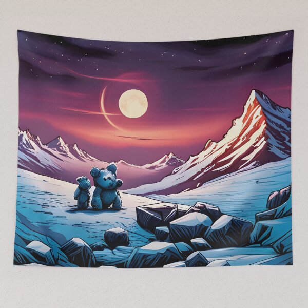 Item preview, Teddy in Antarctica designed and sold by Colin Bentham.