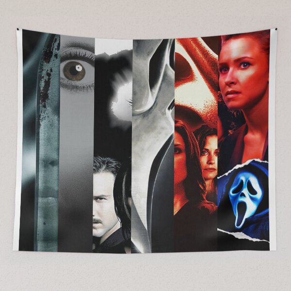 Item preview, Horror Movie 2022 Scream Poster, Scary Horror Movie Wall Art designed and sold by ChaisaiInta.