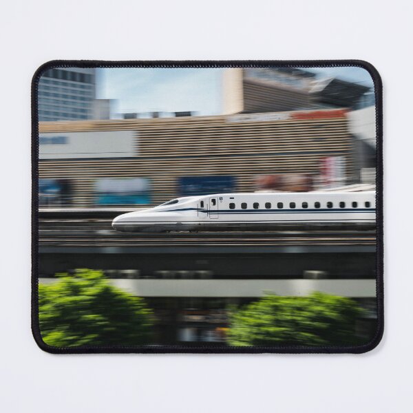 Item preview, Shinkansen Bullet Train Traveling Through Tokyo Japan designed and sold by JonesyDave.