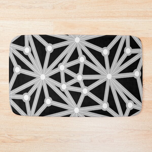 Item preview, Abstract geometric pattern - gray designed and sold by K.S ART.