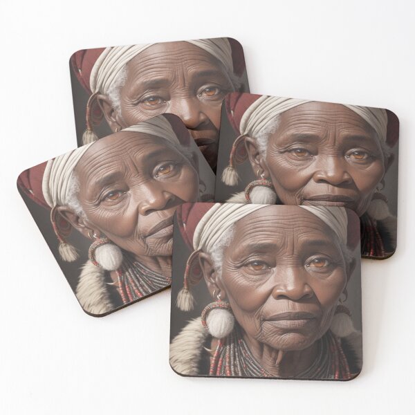 Item preview, Elder African Zulu female 6 designed and sold by Rothnaric.