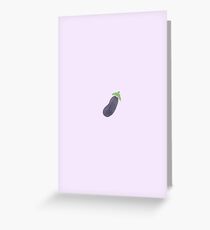 Aubergine Greeting Card