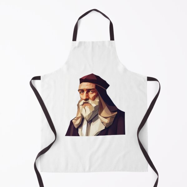 Item preview, Leonardo da Vinci in Maroon designed and sold by PolygonXYZ.