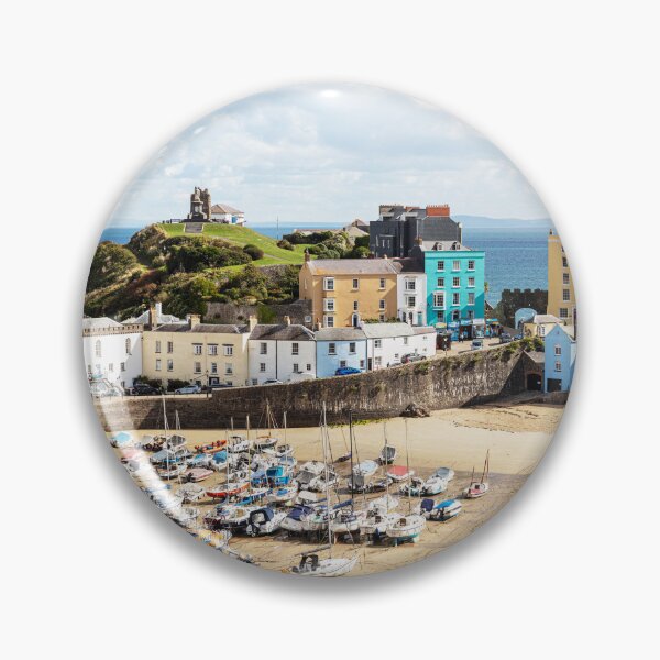 Item preview, Tenby Harbour Boats All Lined Up designed and sold by Paul Thompson Photography.