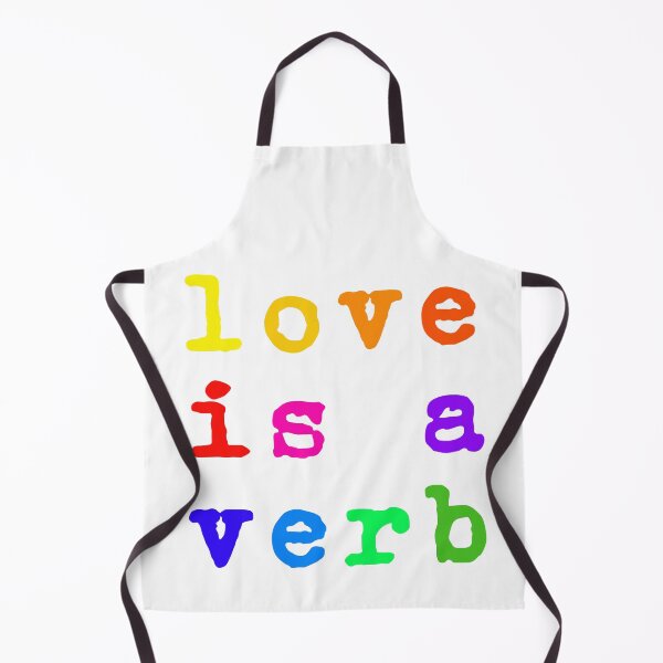 Item preview, Love is a Verb designed and sold by Dinahspace.
