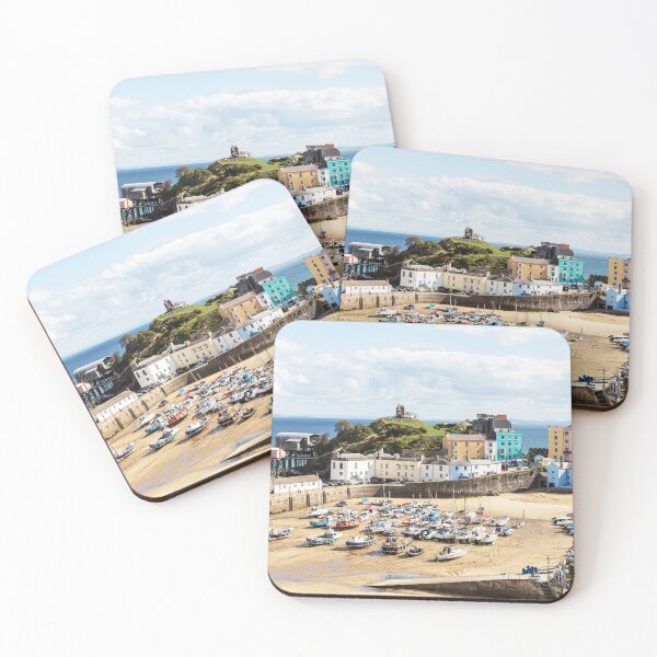 Item preview, Tenby Harbour Boats All Lined Up designed and sold by Paul Thompson Photography.