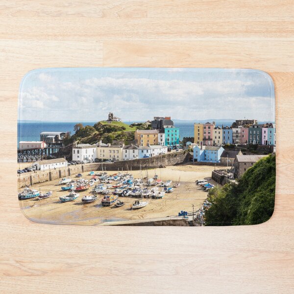 Item preview, Tenby Harbour Boats All Lined Up designed and sold by Paul Thompson Photography.