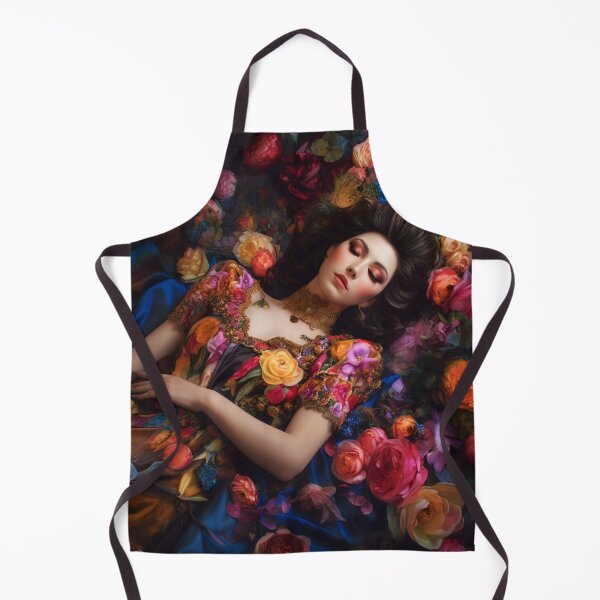 Item preview, Sleeping lady in the garden designed and sold by Red Witch Art.