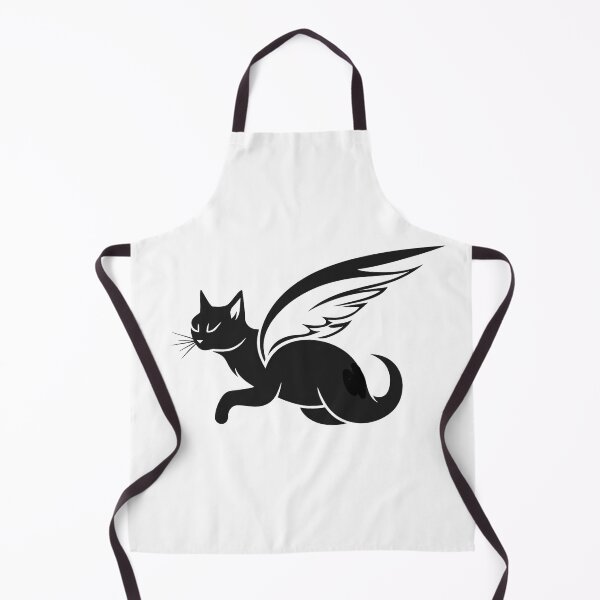 Item preview, Whisked Wings: Enchanting Winged Cat Cartoon designed and sold by janedewaard.