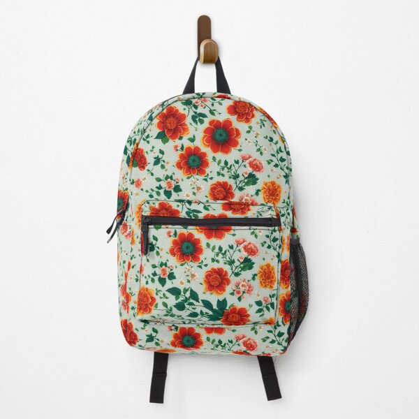 Item preview, Floral Seamless Pattern Orange Flowers 2023 designed and sold by alaasobhi.