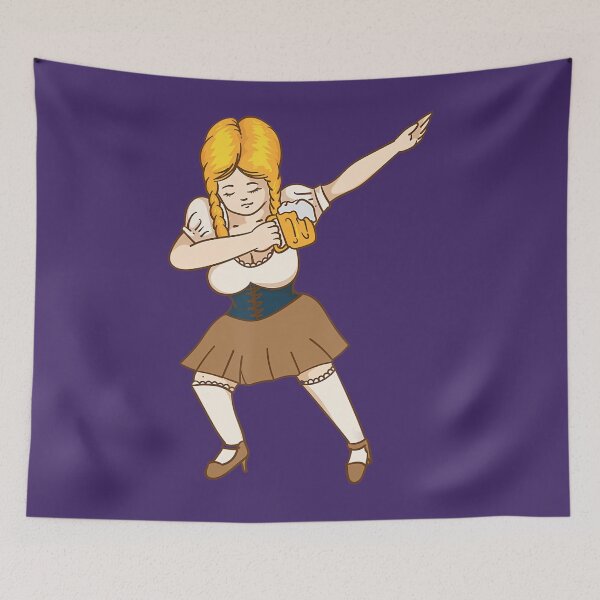 Item preview, Dabbing German Dirndl 	 Beer Mug 	 Oktoberfest 	 		 designed and sold by kkuhsqriygw32.
