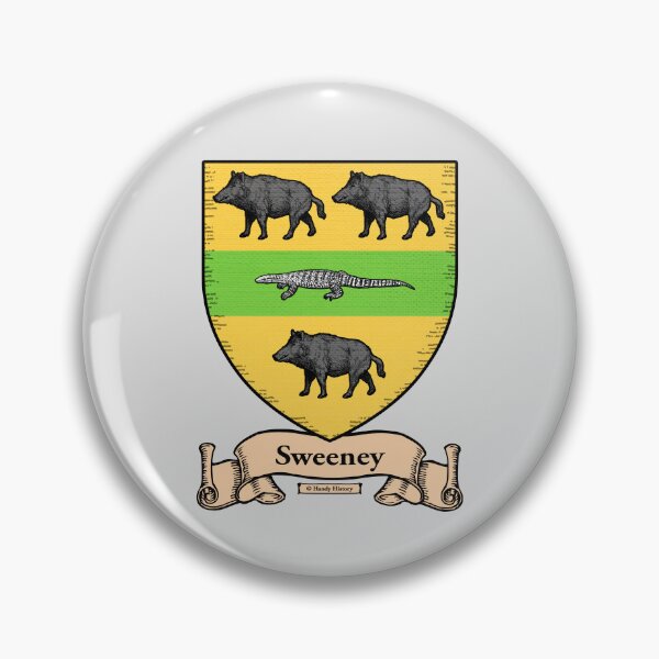 Item preview, SWEENEY - Coat of Arms - Family Crest designed and sold by HandyHistory.