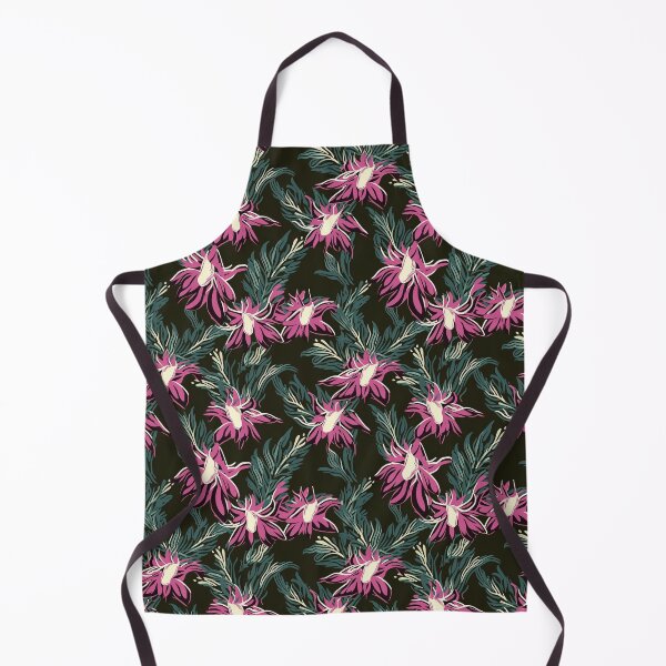 Item preview, Beautiful Native Australian wallpaper for bookcovers and homewares. Coastal Pigface flowers a dark background with kangaroo paw and salt bush 2 designed and sold by NatTex.