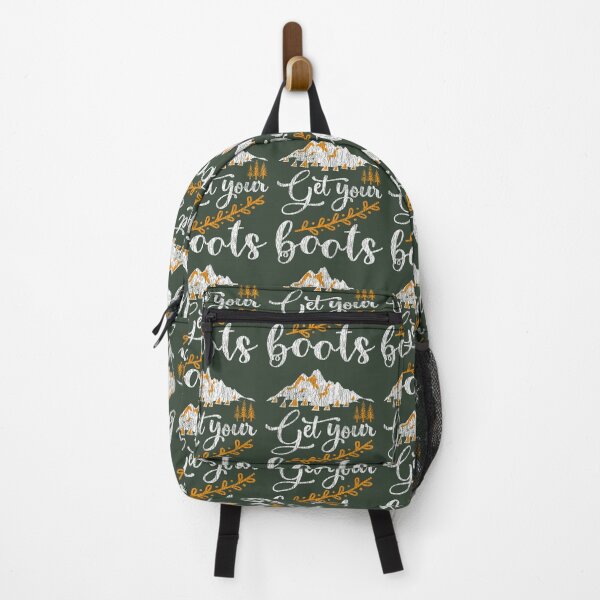 Item preview, Get Your Boots Nature Outdoors Camping Mountain Hiking Lover designed and sold by ariaexavt13.