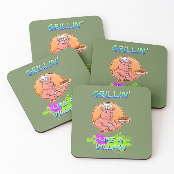 Item preview, Grillin' Like A Villain Cookout Bbq Sarcastic Humor 		 designed and sold by xmmscctwejl58.