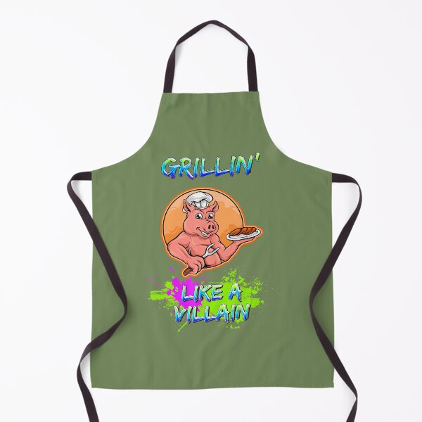 Item preview, Grillin' Like A Villain Cookout Bbq Sarcastic Humor designed and sold by xmmscctwejl58.