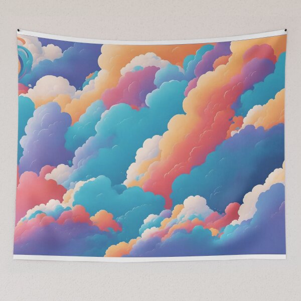 Item preview, Colorful Cloud, Abstract Cloud designed and sold by PhonLawat.