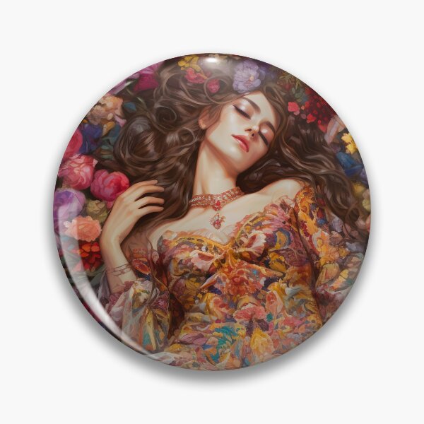 Item preview, Sleeping lady in the garden 1 designed and sold by Red Witch Art.