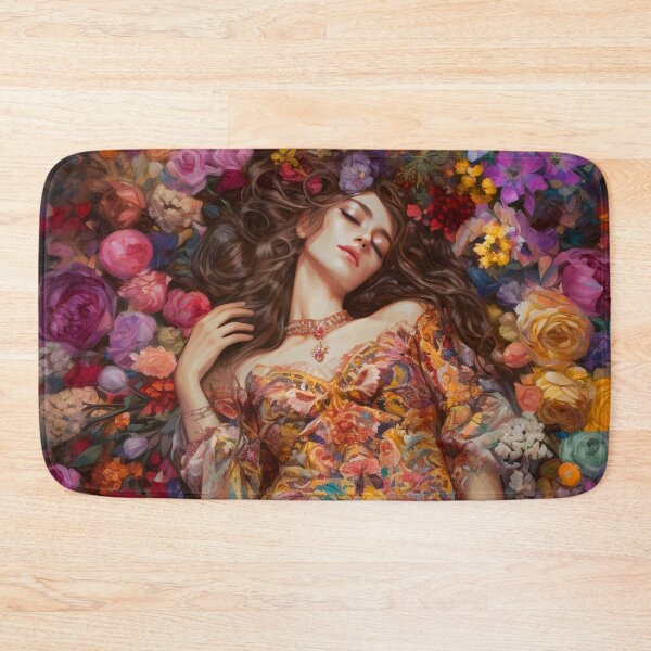 Item preview, Sleeping lady in the garden 1 designed and sold by Red Witch Art.