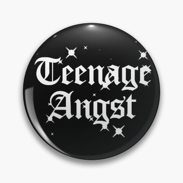 Item preview, Diseño blanco Teenage Angst designed and sold by Gothicrelics.