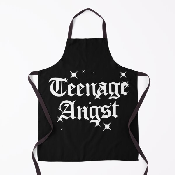 Item preview, Teenage Angst white design designed and sold by Gothicrelics.